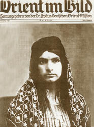 Islamized and tattooed Armenian woman