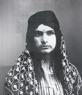 Islamized and tattooed Armenian woman, Orient im Bild, Potsdam, 1927.