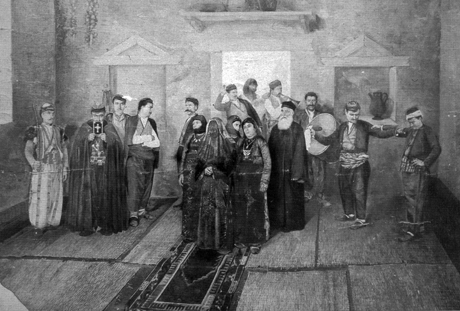 Armenian wedding in Tokat Ottoman Empire 1899 Archives of Project SAVE